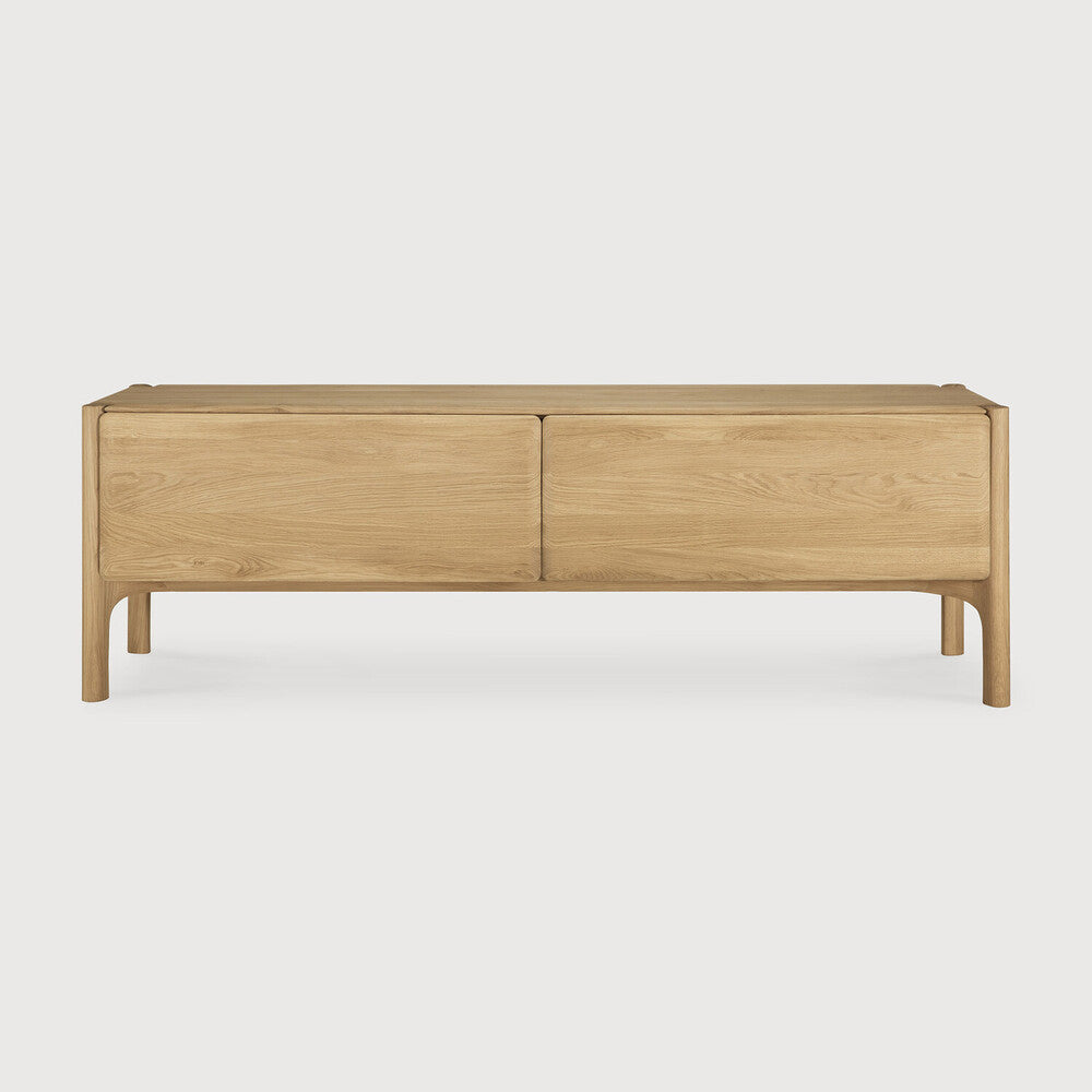 Ethnicraft | PI TV Cupboard | 1 Flip-down Door | 1 Drawer 64.5 x 17.5 x 21