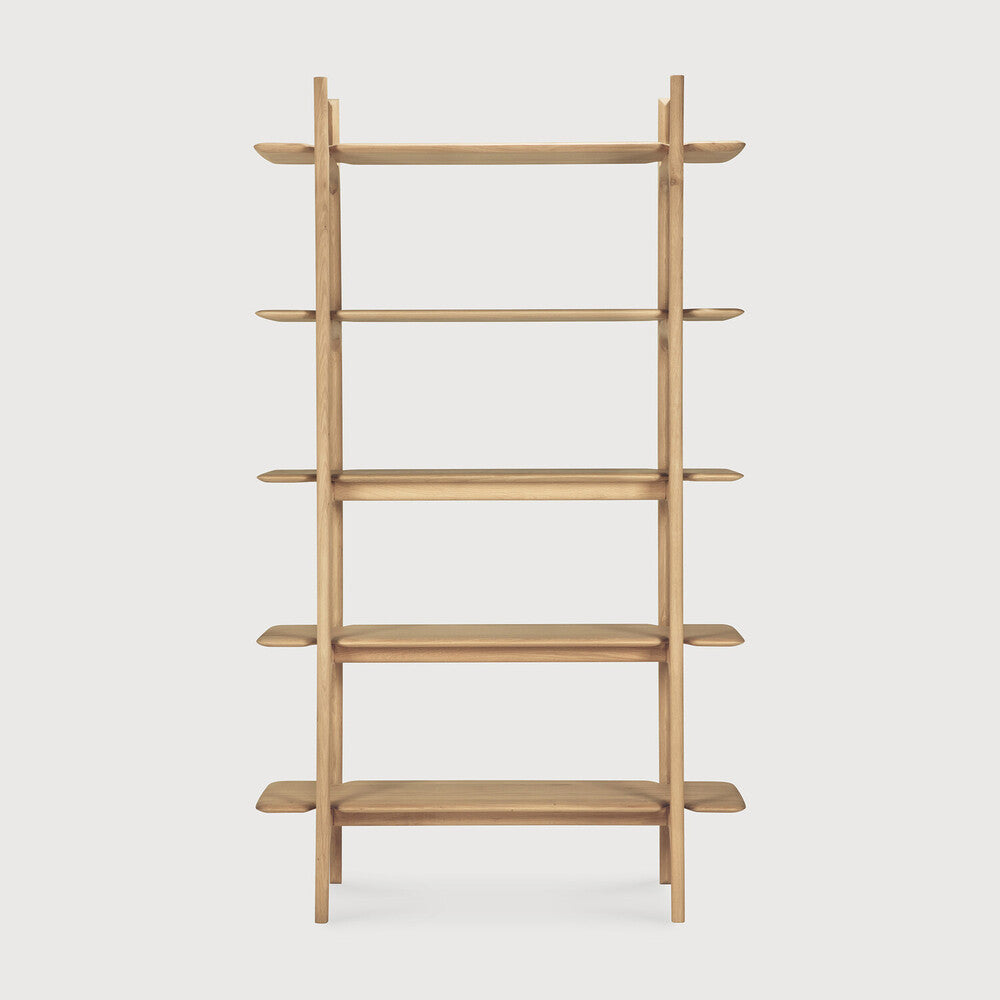 Ethnicraft | PI Rack | 5 Shelves 43.5 x 15.5 x 73.5