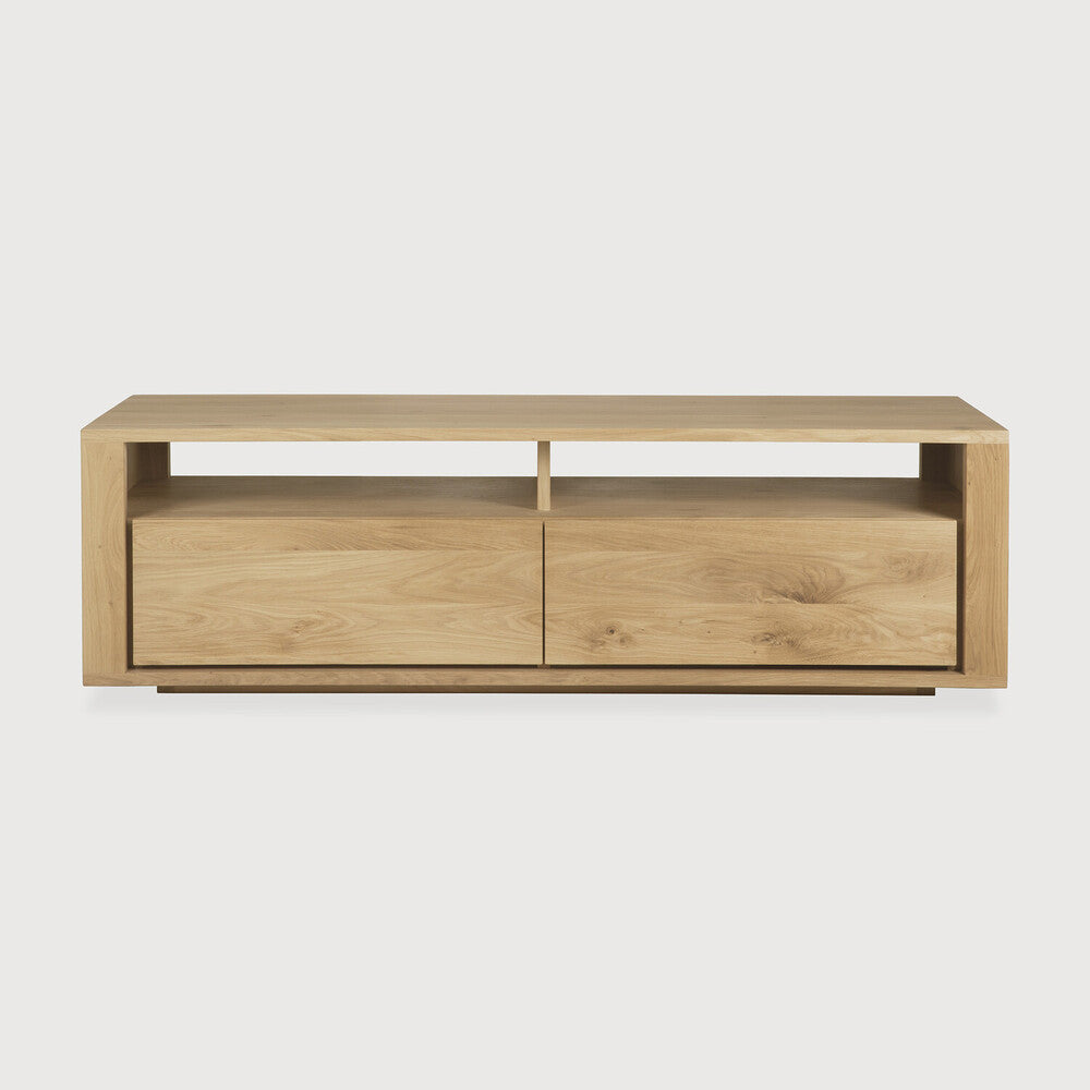 Ethnicraft | Shadow TV Cupboard | 2 Drawers 55 x 18 x 16.5