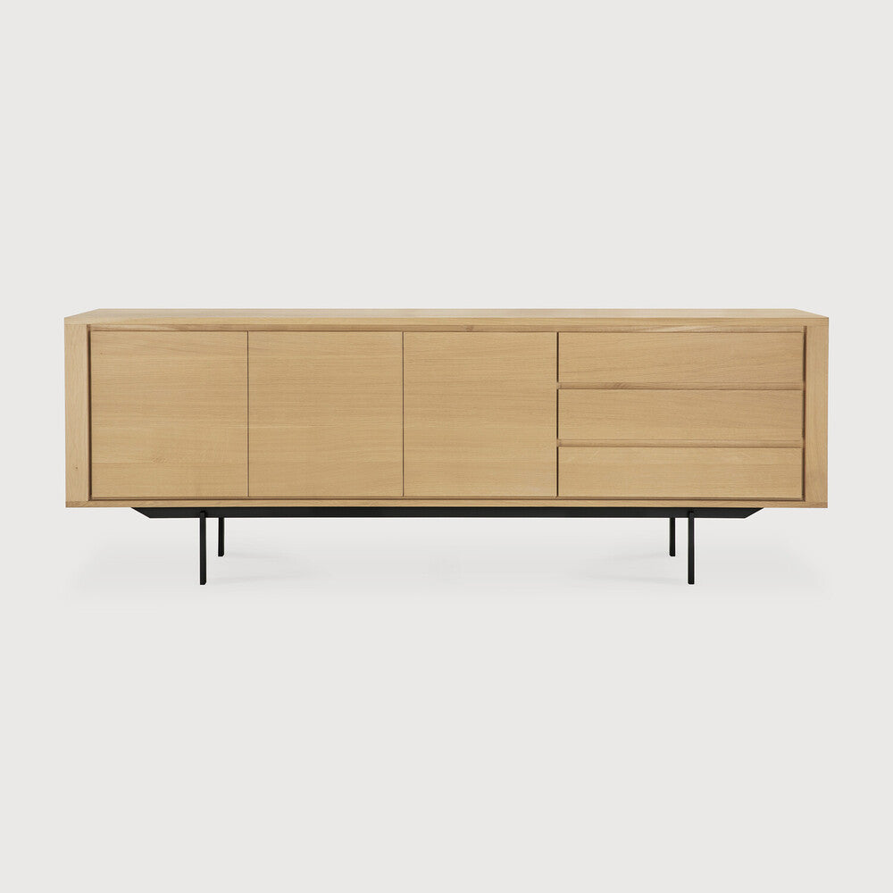 Ethnicraft | Shadow Sideboard | 3 Door | 3 Drawers 88 x 17.5 x 31.5