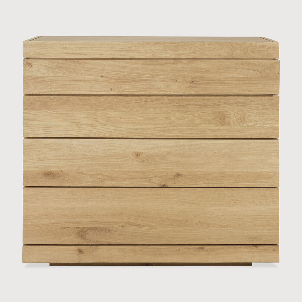 Ethnicraft | Burger Dresser | 4 Drawers 39.5 x 19.5 x 35.5