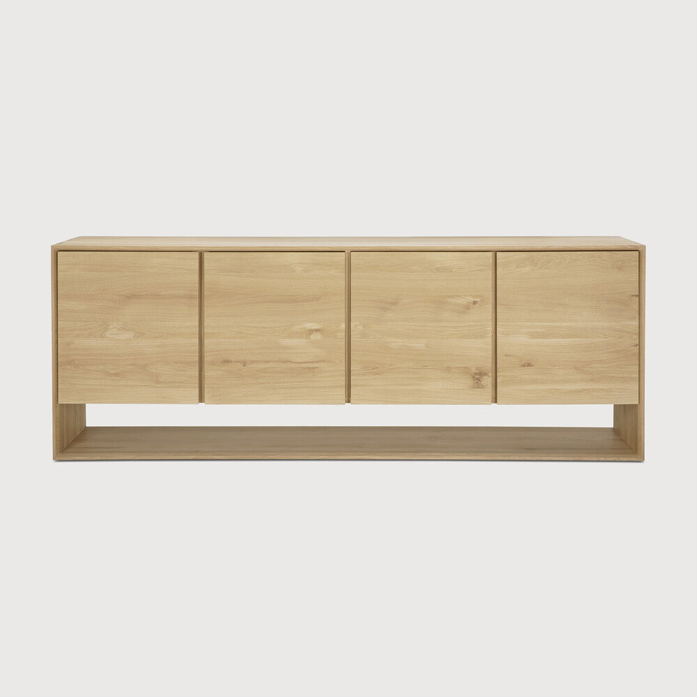Ethnicraft | Nordic Sideboard | 4 Doors 82.5 x 17.5 x 30.5