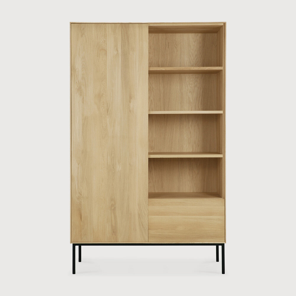 Ethnicraft | Whitebird Cupboard | 1 Door | 1 Drawer 43.5 x 17.5 x 70