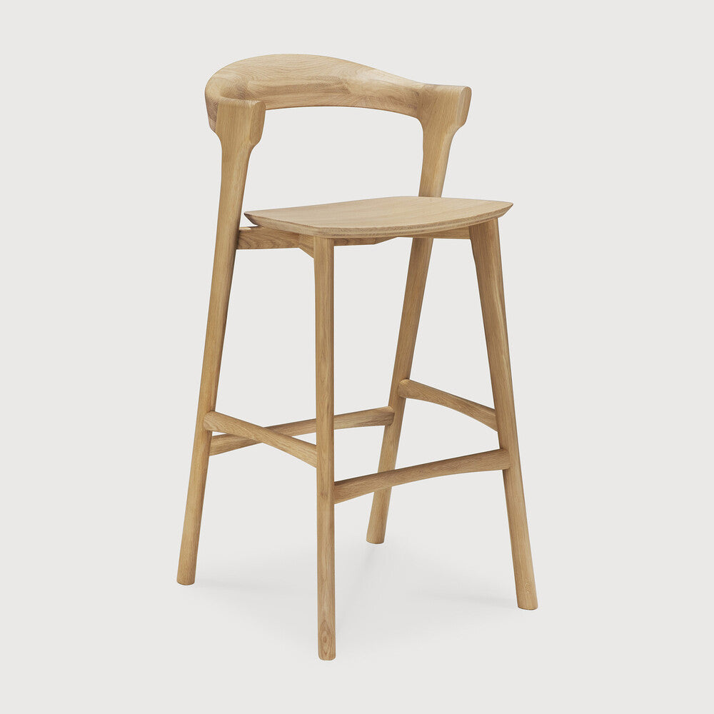 Ethnicraft | Bok Bar Stool 19.5 x 21 x 40.5