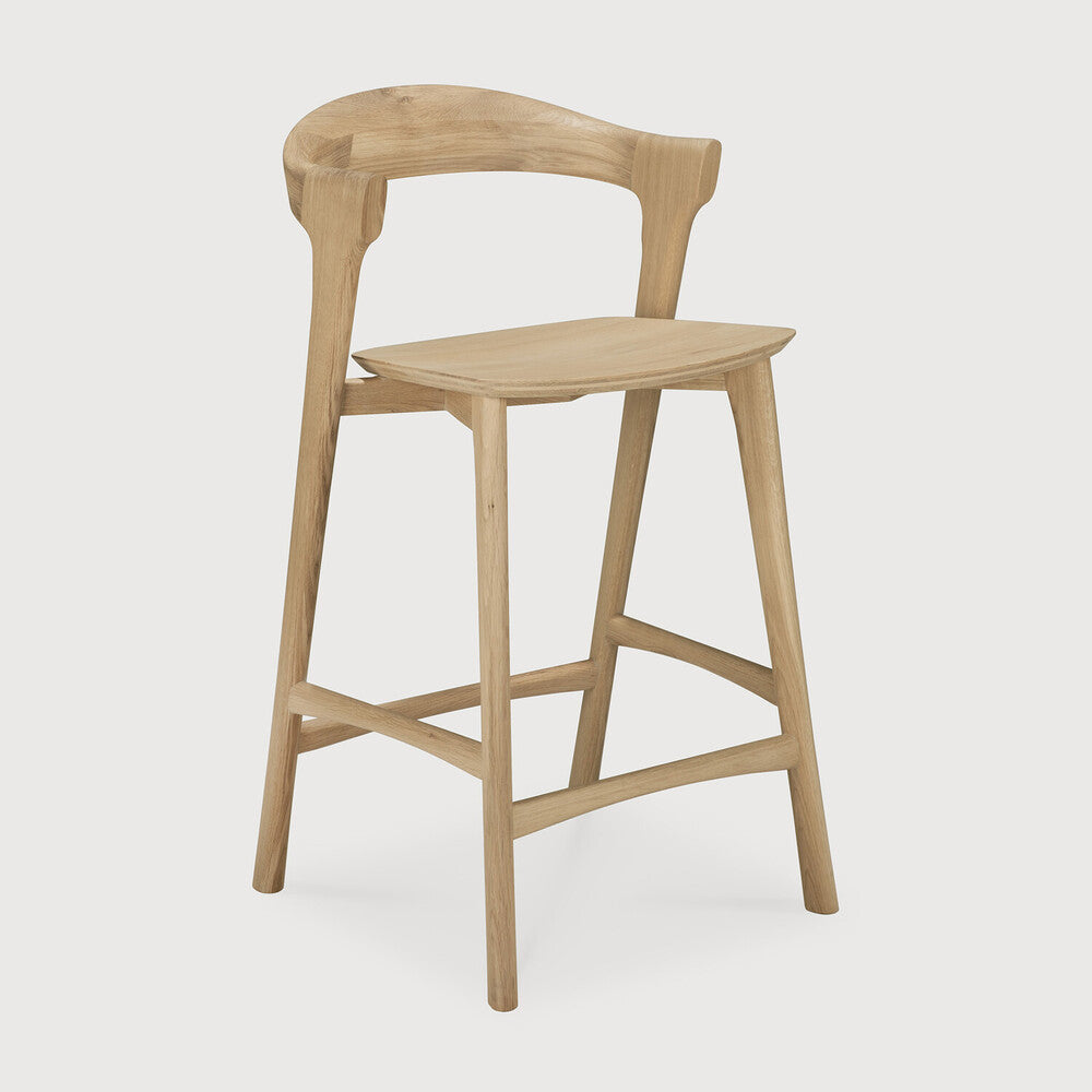 Ethnicraft | Bok Counter Stool 19.5 x 19.5 x 36.5