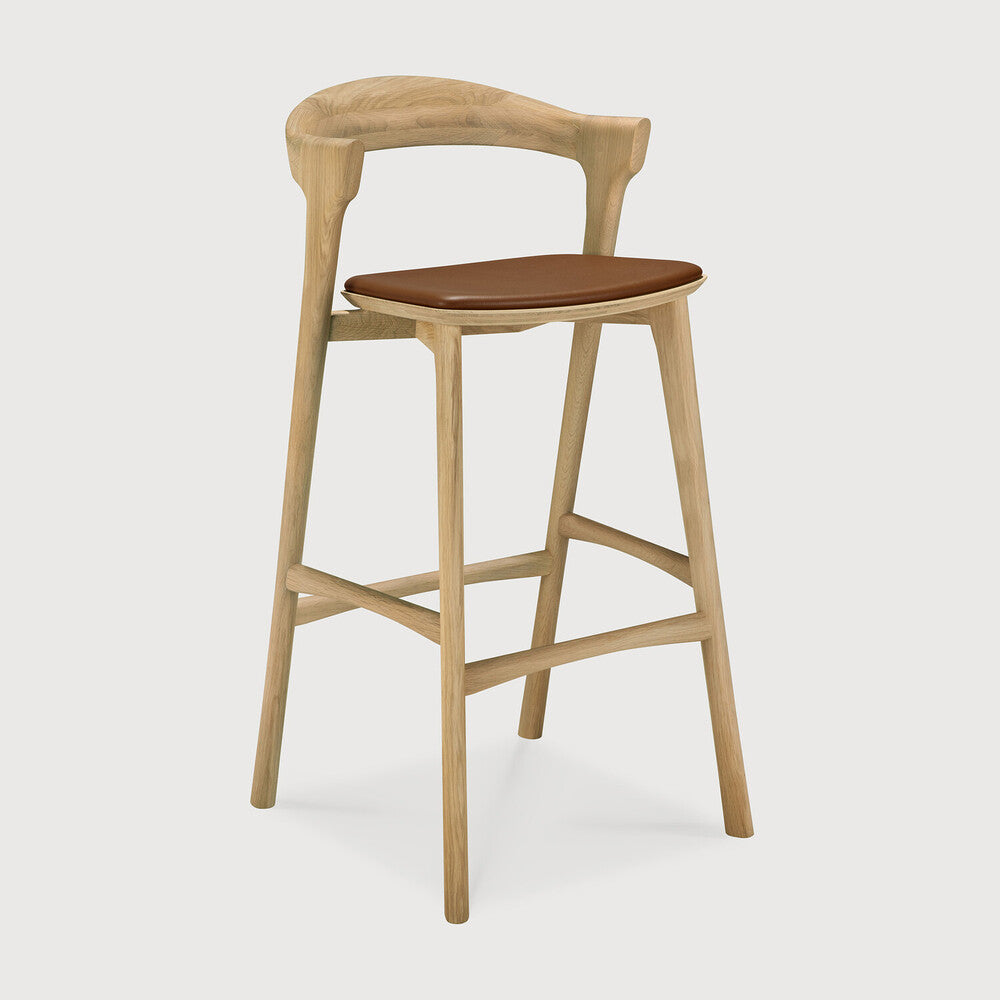 Ethnicraft | Bok Bar Stool 19.5 x 21 x 40.5
