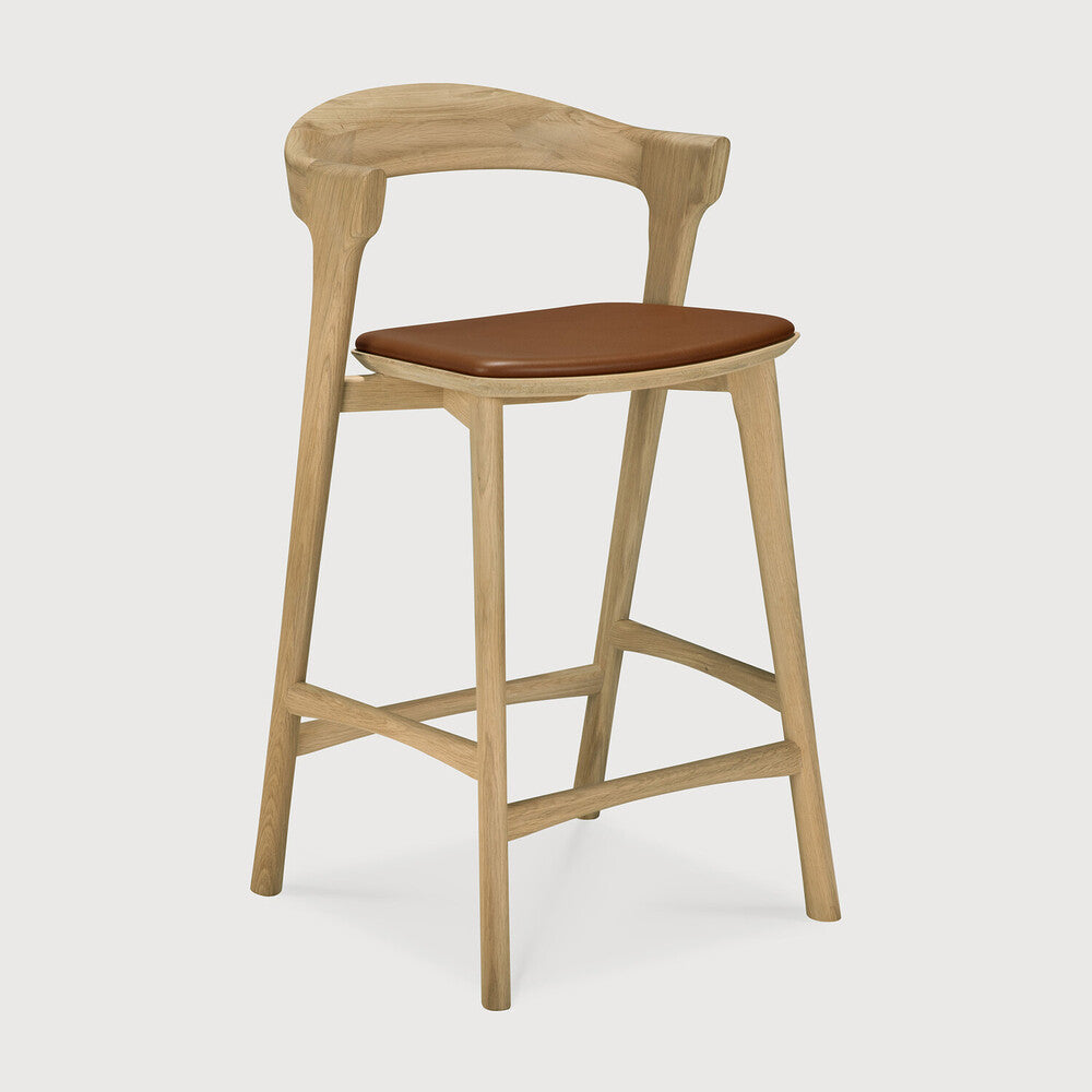 Ethnicraft | Bok Counter Stool 19.5 x 19.5 x 36.5