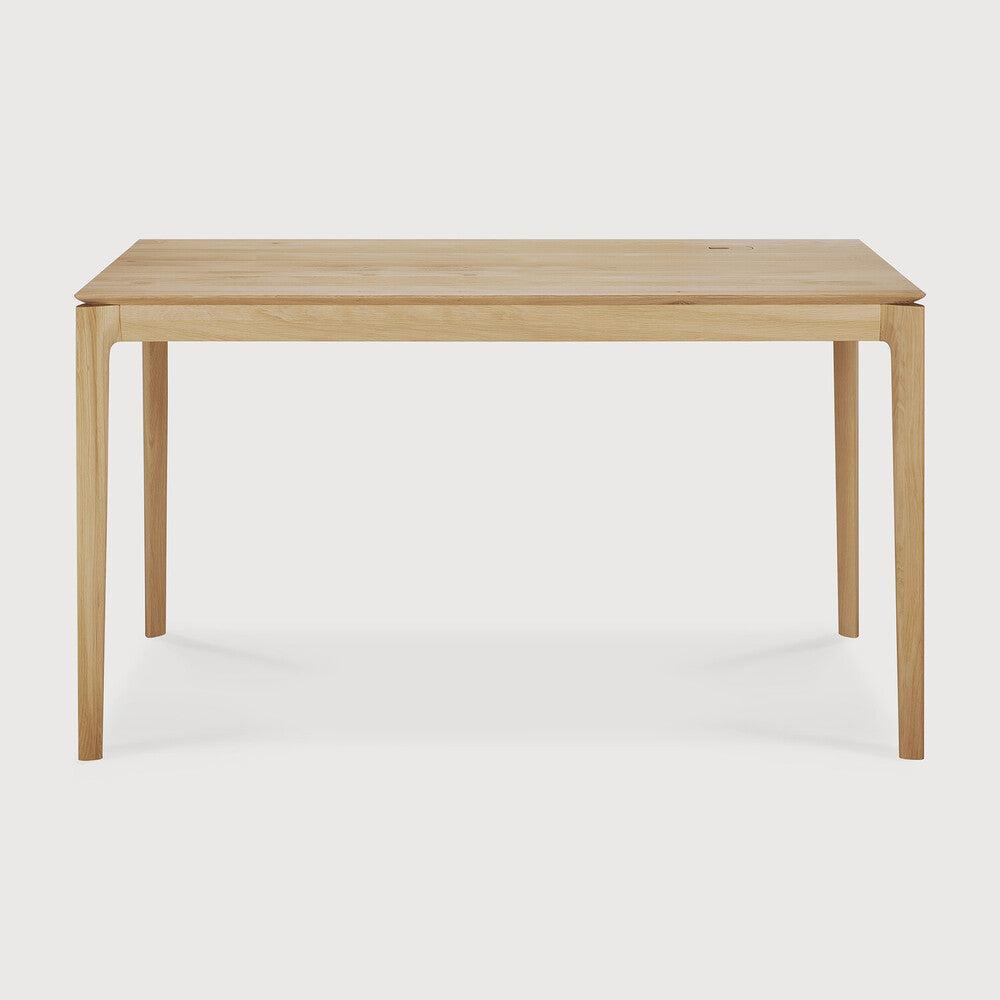 Ethnicraft | Bok Desk with Cable Management 55 x 27.5 x 30