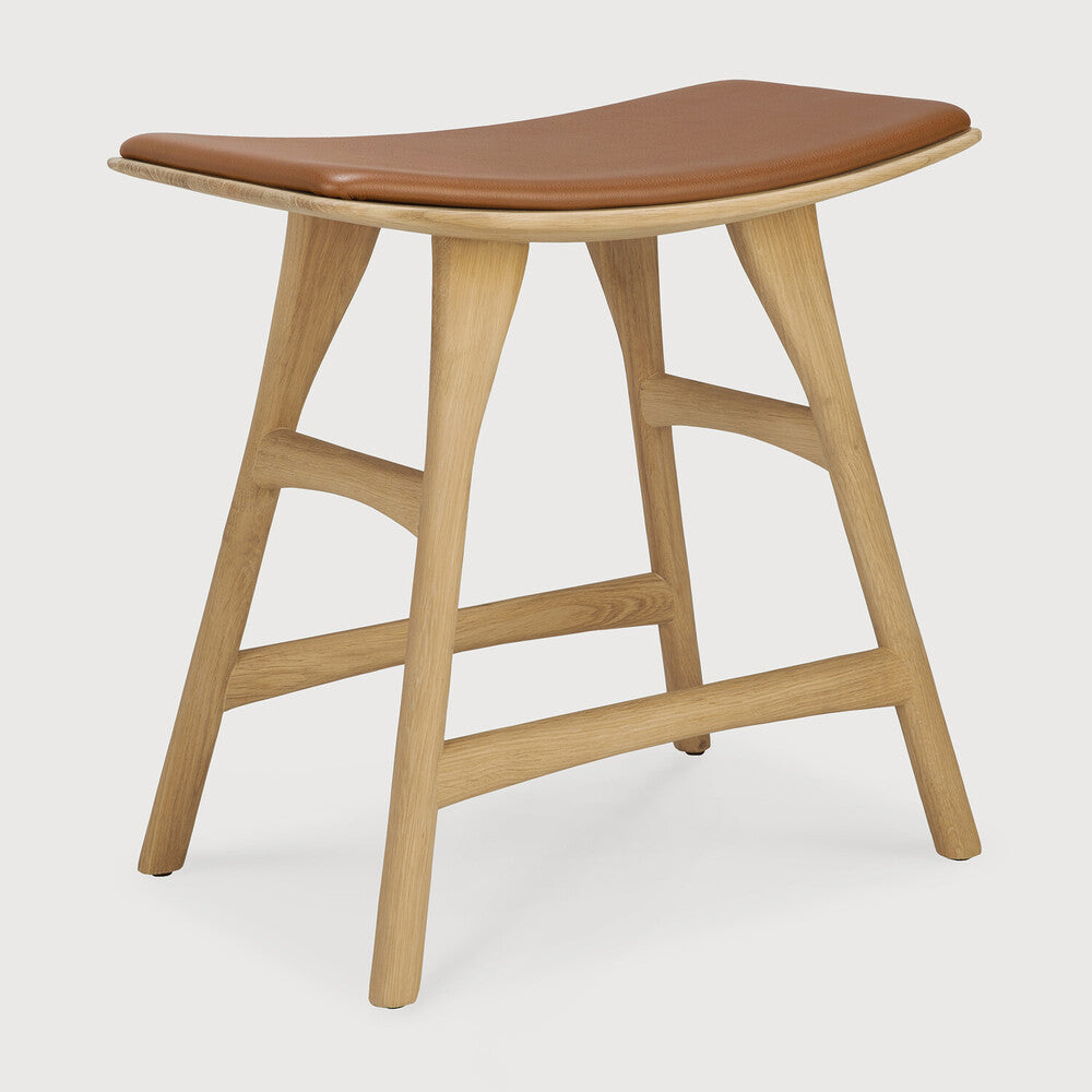 Ethnicraft | Osso Stool 19.5 x 13 x 20