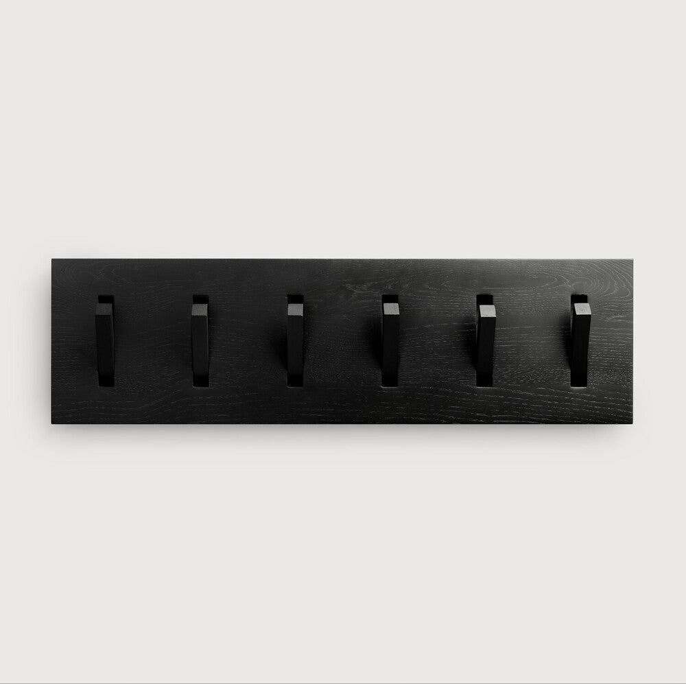 Ethnicraft | Utilitile Wall Hanger | 6 Hangers 30.5 x 1.5 x 9
