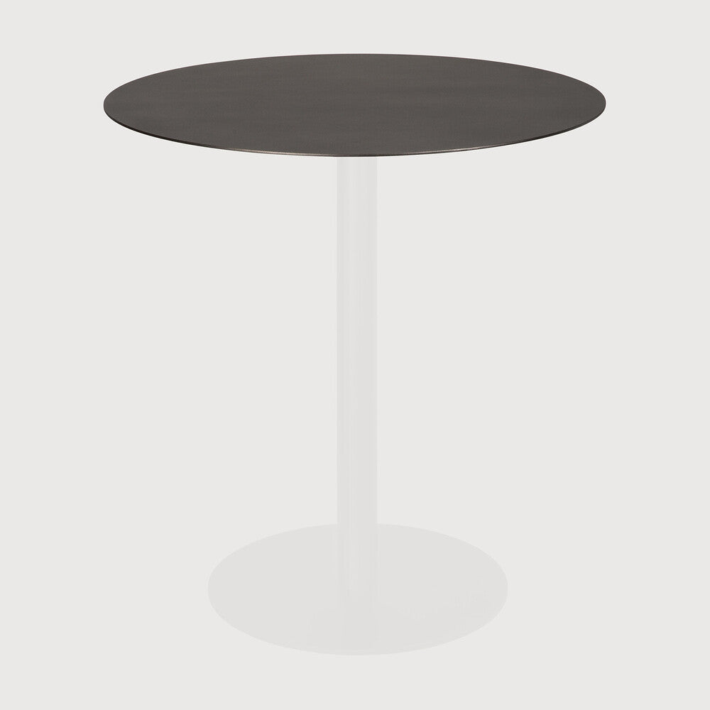 Ethnicraft | Blend Dining Table Top | Dark Bronze  27.5 x 27.5 x 1