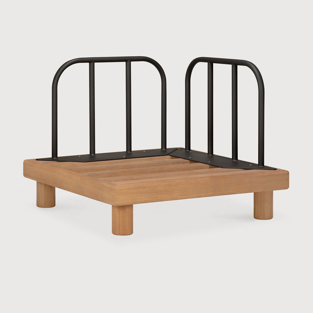 Ethnicraft | Monocle Outdoor Modular Sofa Frame End Seater L and R