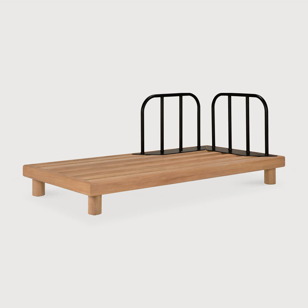 Ethnicraft | Monocle Outdoor Modular Sofa Frame Day Bed with R Arm