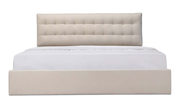 Sebastion Queen Storage Bed Cream
