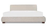 Beau Speckled Light Grey Storage Bed